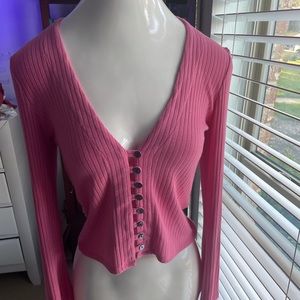 Reformation pink top